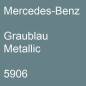 Preview: Mercedes-Benz, Graublau Metallic, 5906.